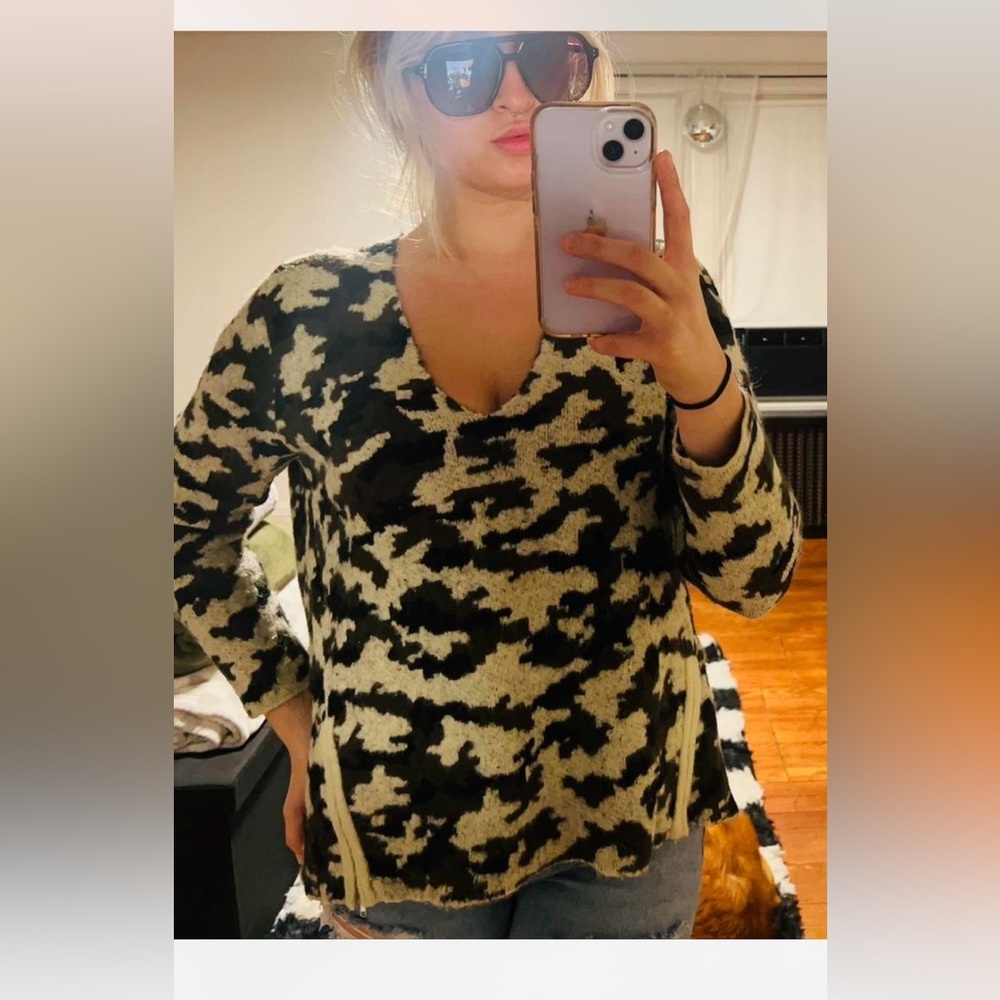 Central Park west camouflage sweater